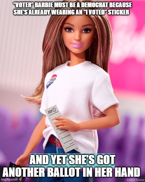 Democrat Barbie
