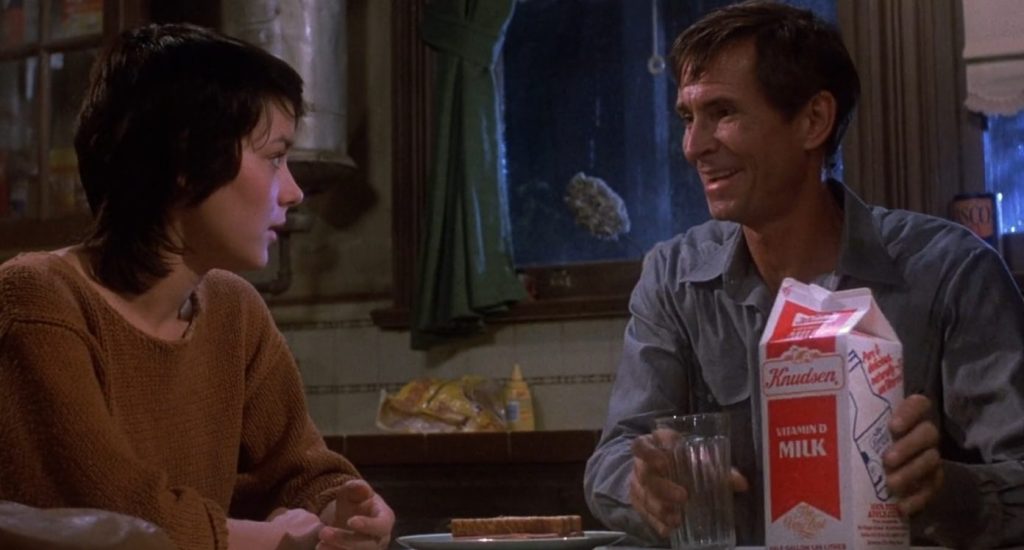 Meg Tilly and Anthony Perkins