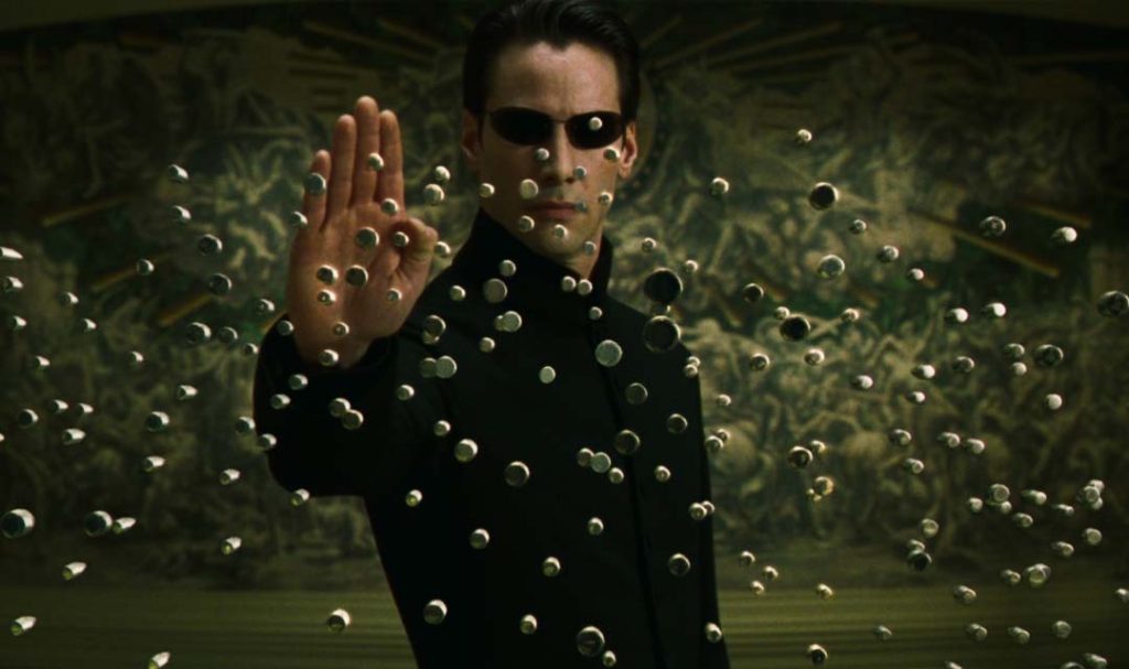 Neo trying to stop all the sequel ideas