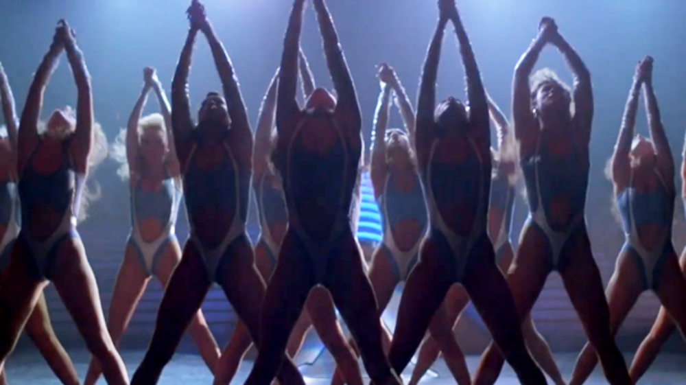 The Running Man dancers