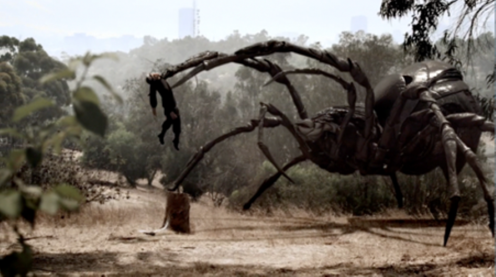 Big Ass Spider impale