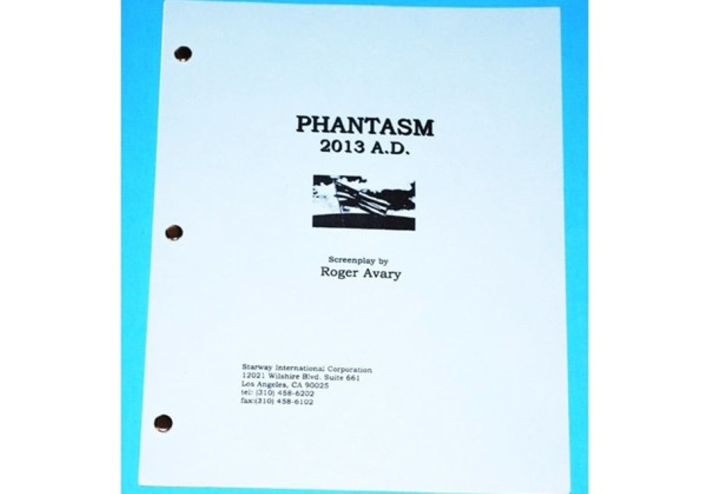 Phantasm 2013 screenplay