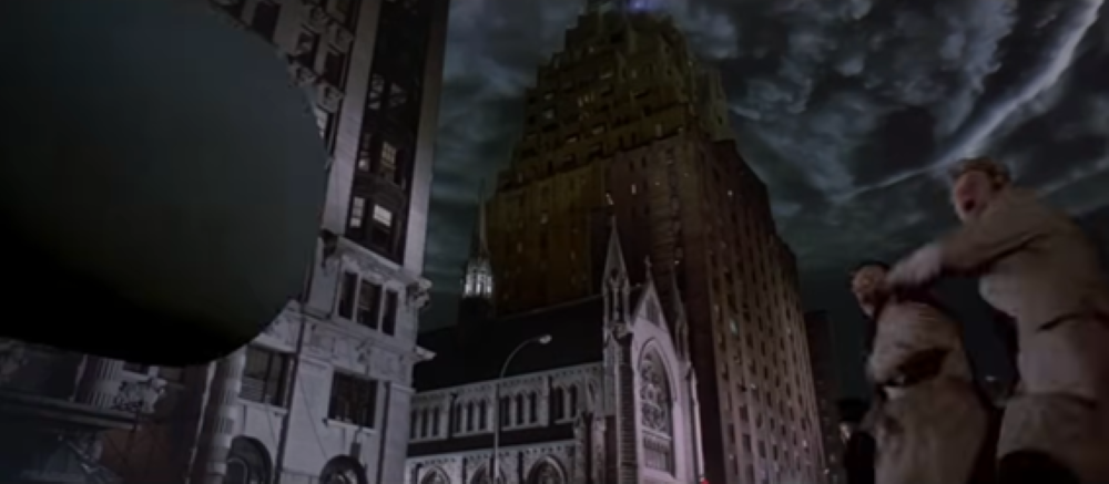 Ghostbusters apartment building 1984 movie