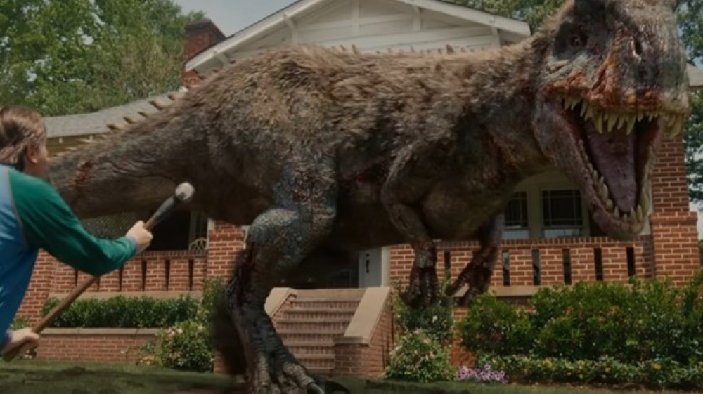 Dinosaur End of Oak Street