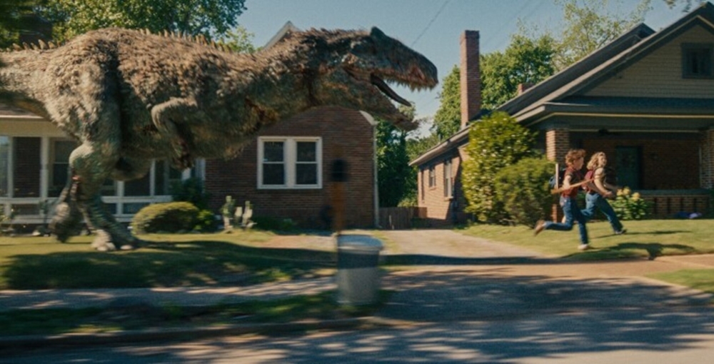 Dinosaur chase