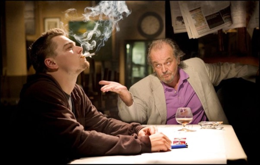 Jack Nicholso and Leonardo Di Caprio